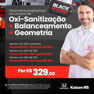 Black November - Oxi-Sanitização