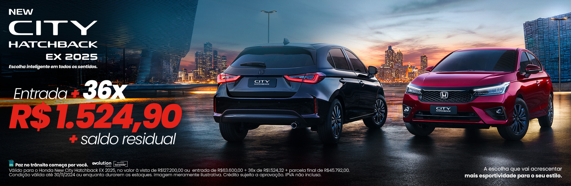 New City Hatchback EX 2025